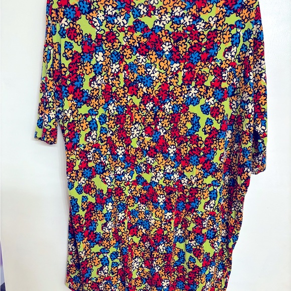 LulaRoe Irma - Flower Print - Picture 2 of 2